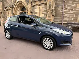 Used 2014 Ford Fiesta Style Blue - Interior and Exterior details 2