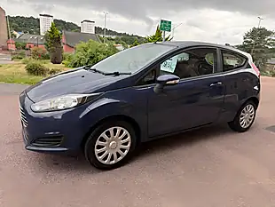 Used 2014 Ford Fiesta Style Blue - Interior and Exterior details 4