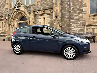 Used 2014 Ford Fiesta Style Blue - Interior and Exterior details 5