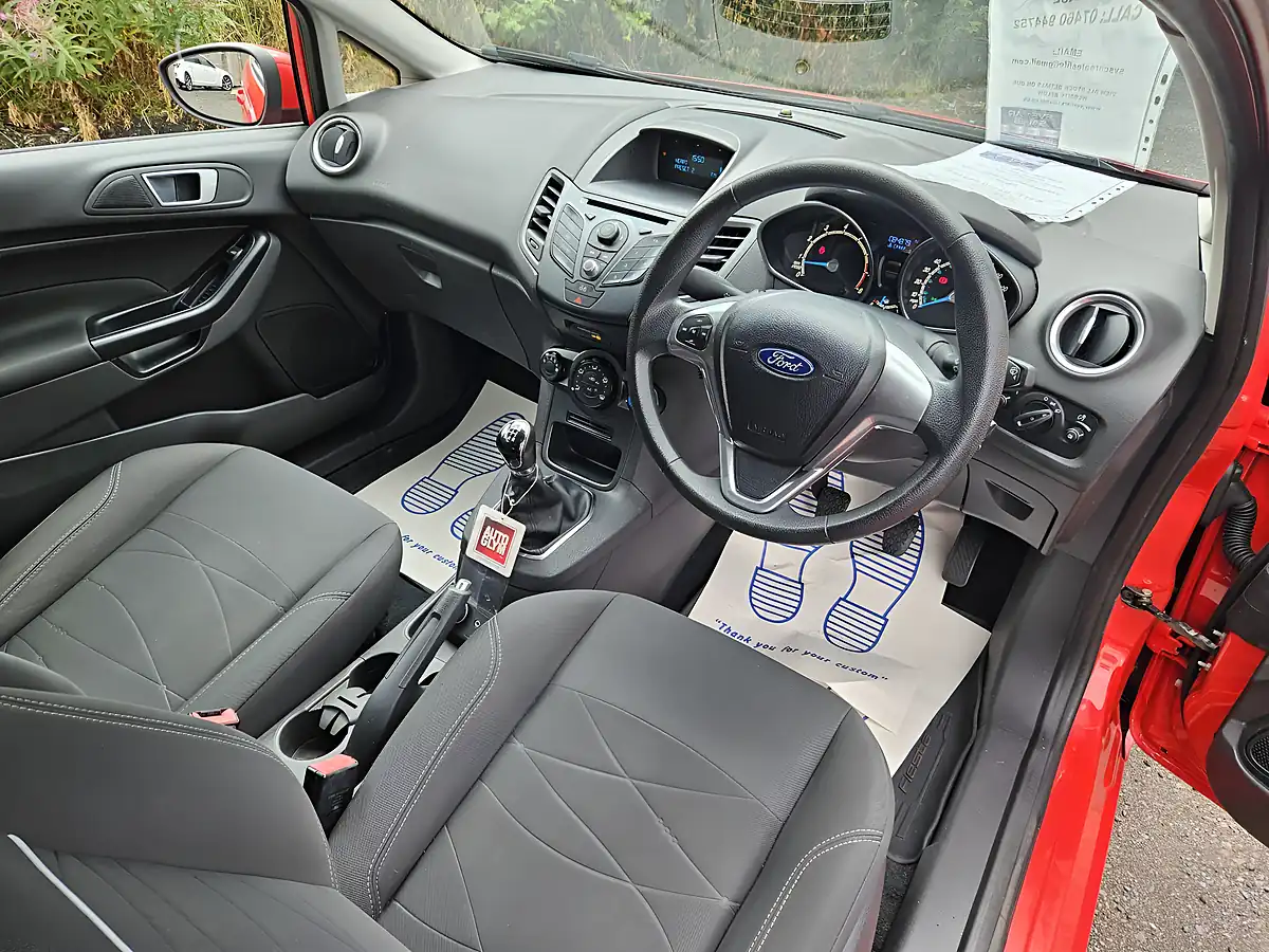 Used 2014 Ford Fiesta Style Red - Interior and Exterior details 13