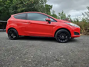 Used 2014 Ford Fiesta Style Red - Interior and Exterior details 2