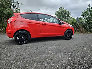 Used 2014 Ford Fiesta Style Red - Interior and Exterior details 5