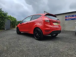 Used 2014 Ford Fiesta Style Red - Interior and Exterior details 6