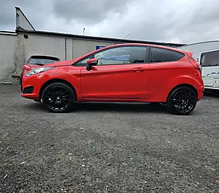 Used 2014 Ford Fiesta Style Red - Interior and Exterior details 9