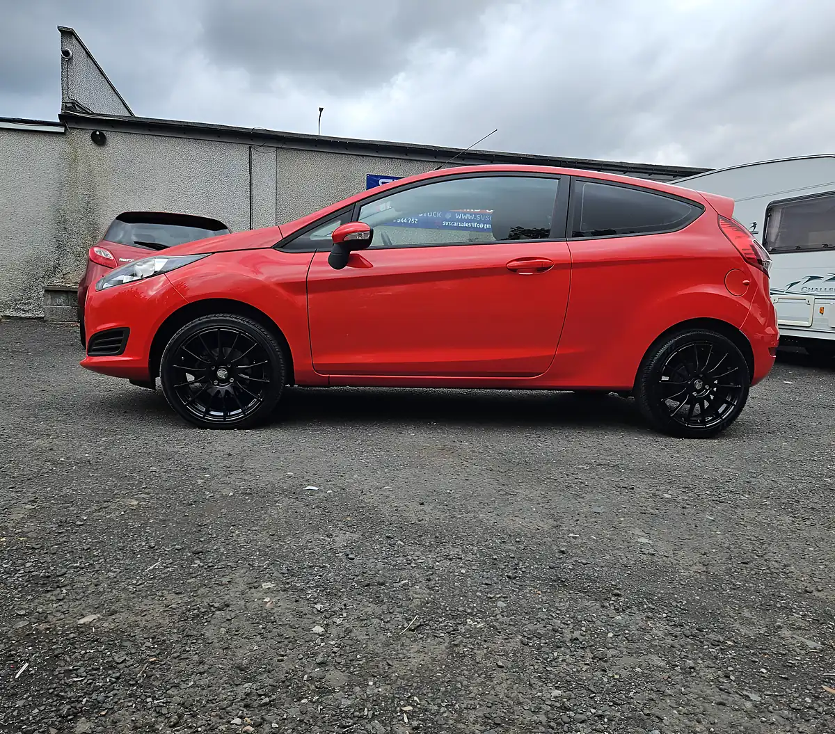 Used 2014 Ford Fiesta Style Red - Interior and Exterior details 9