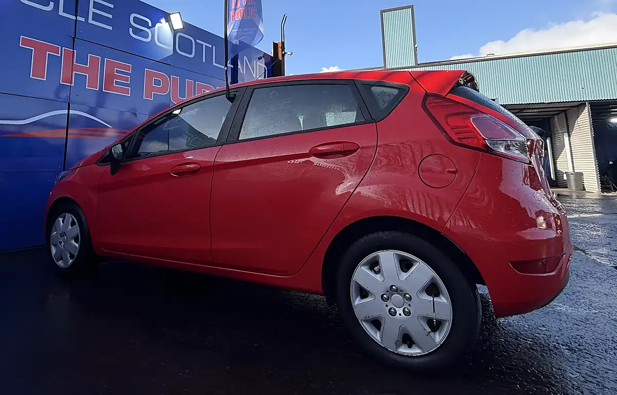 Used 2014 Ford Fiesta Style Red - Interior and Exterior details 14