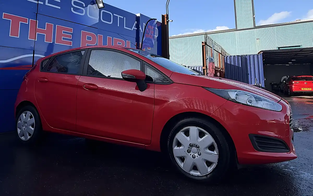 Used 2014 Ford Fiesta Style Red - Interior and Exterior details 7
