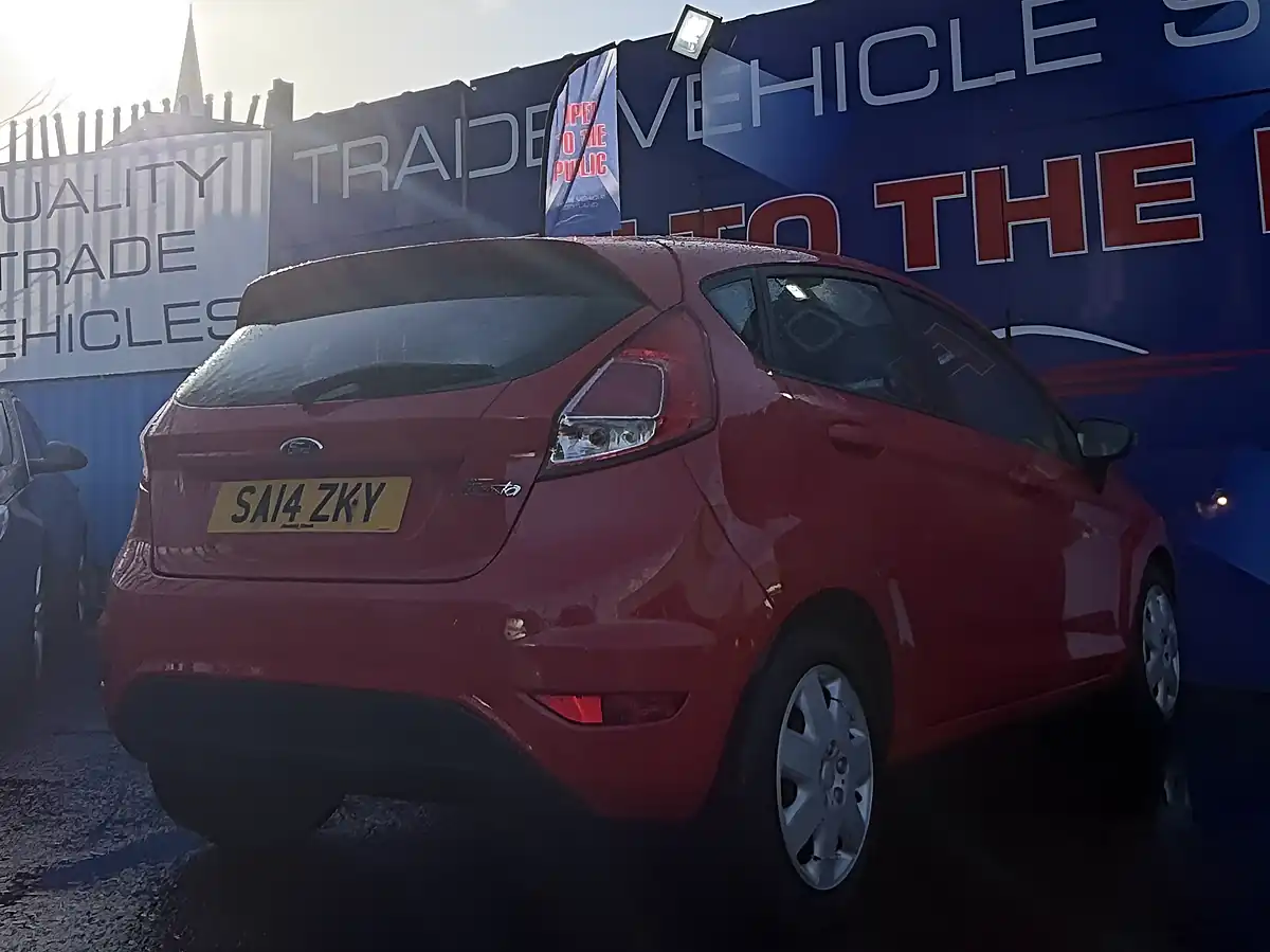 Used 2014 Ford Fiesta Style Red - Interior and Exterior details 9