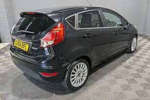 Used 2014 Ford Fiesta Titanium Black - Interior and Exterior details 8
