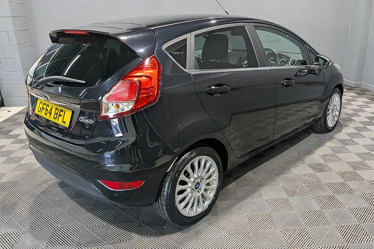 Used 2014 Ford Fiesta Titanium Black - Interior and Exterior details 8