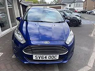 Used 2014 Ford Fiesta Titanium Blue - Interior and Exterior details 2