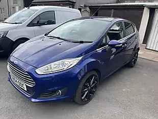 Used 2014 Ford Fiesta Titanium Blue - Interior and Exterior details 3