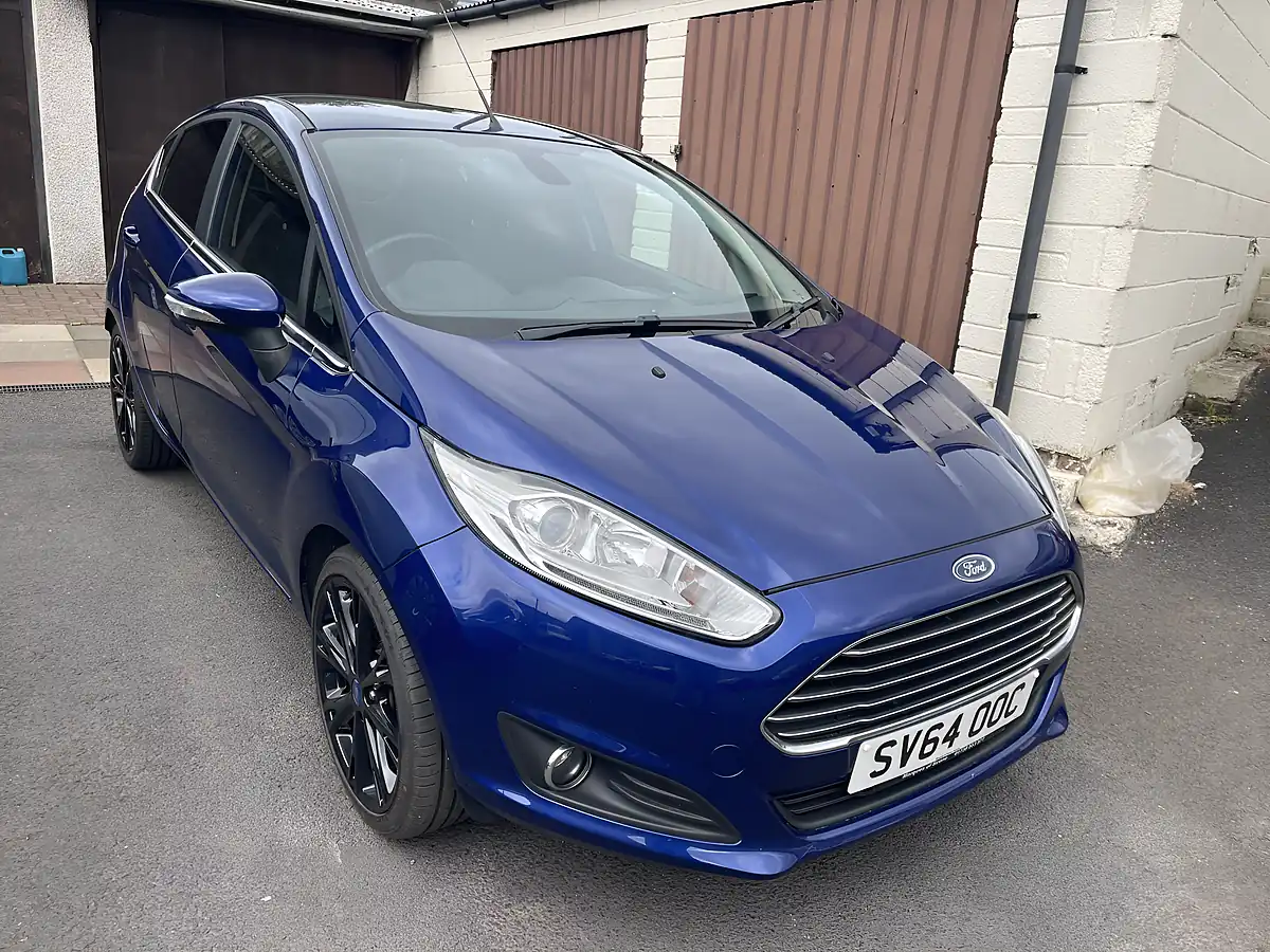 Used 2014 Ford Fiesta Titanium Blue - Interior and Exterior details 4