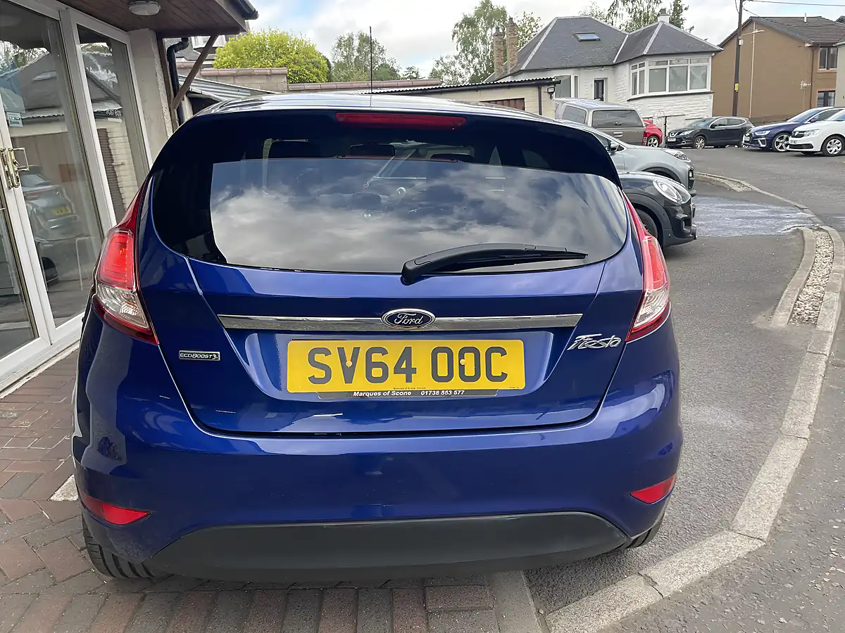 Used 2014 Ford Fiesta Titanium Blue - Interior and Exterior details 7