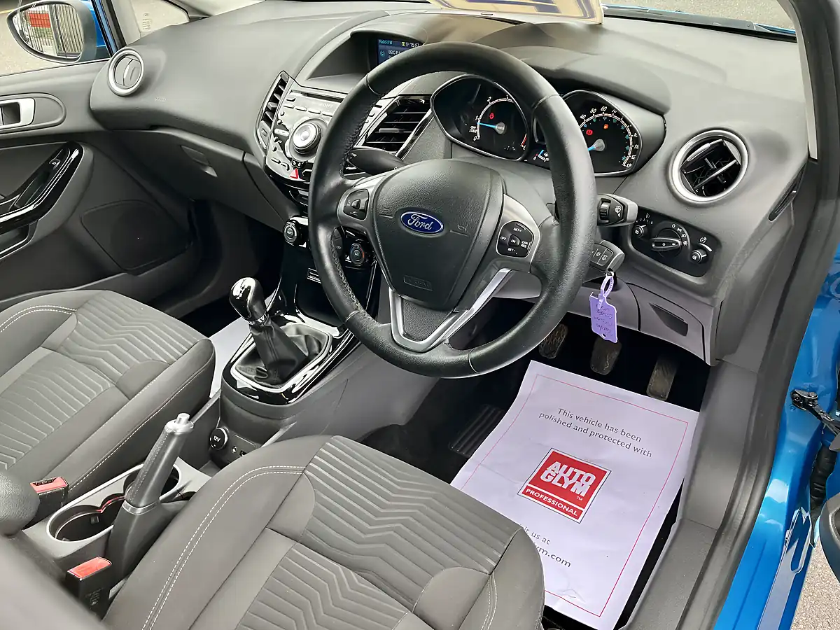 Used 2014 Ford Fiesta Titanium Blue - Interior and Exterior details 2