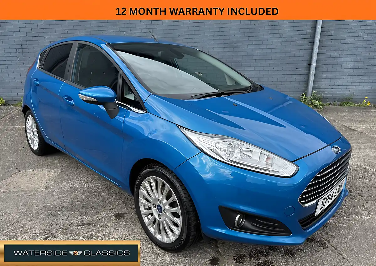Used 2014 Ford Fiesta Titanium Blue - Front View