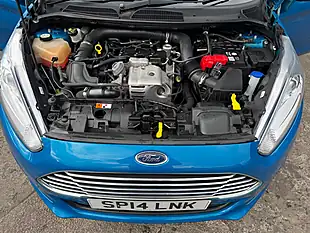 Used 2014 Ford Fiesta Titanium Blue - Interior and Exterior details 14