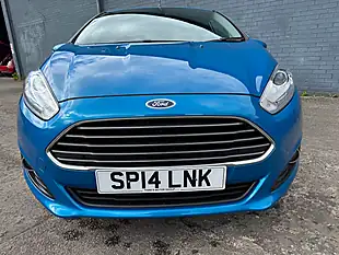 Used 2014 Ford Fiesta Titanium Blue - Interior and Exterior details 2