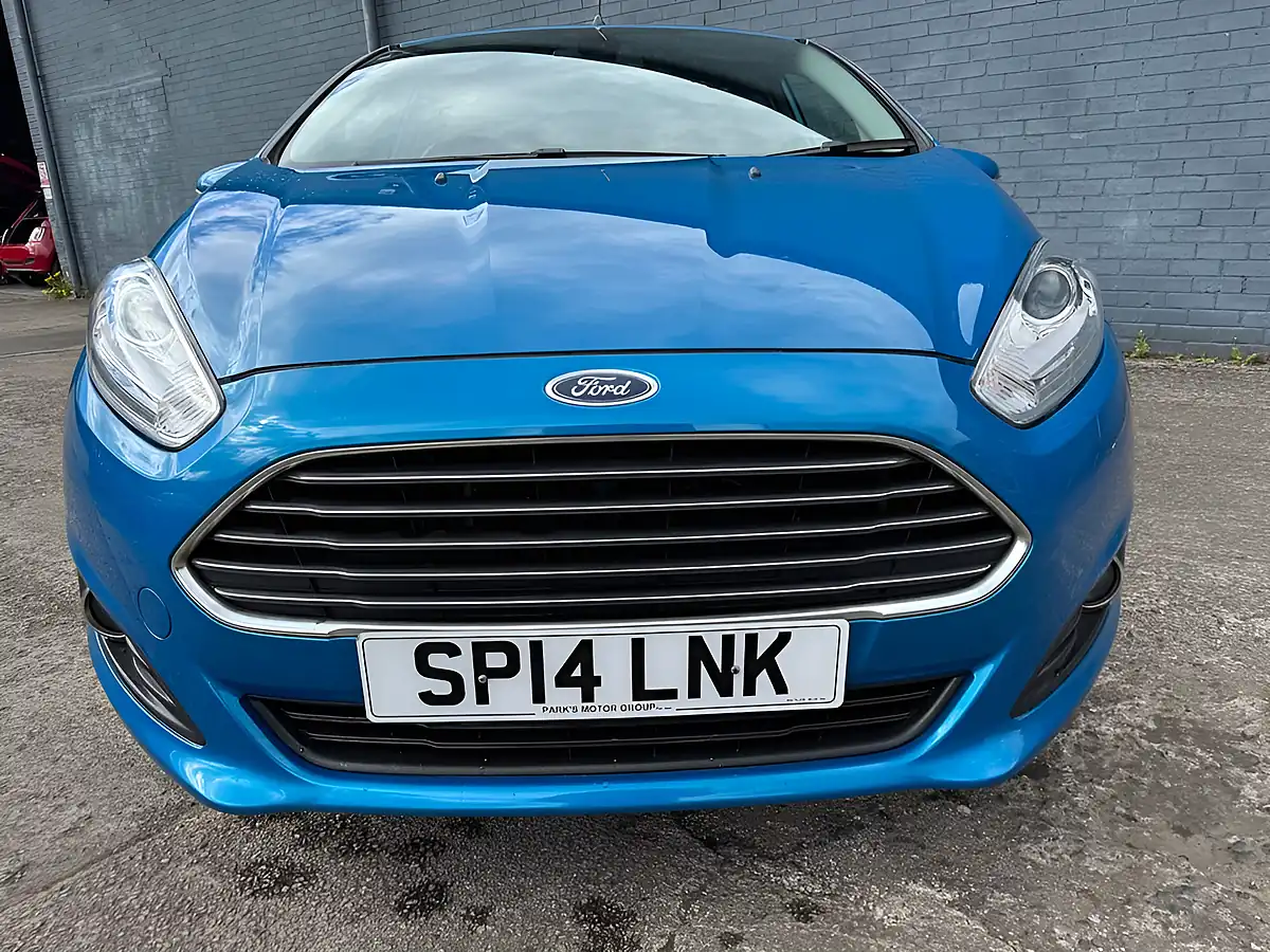 Used 2014 Ford Fiesta Titanium Blue - Interior and Exterior details 2