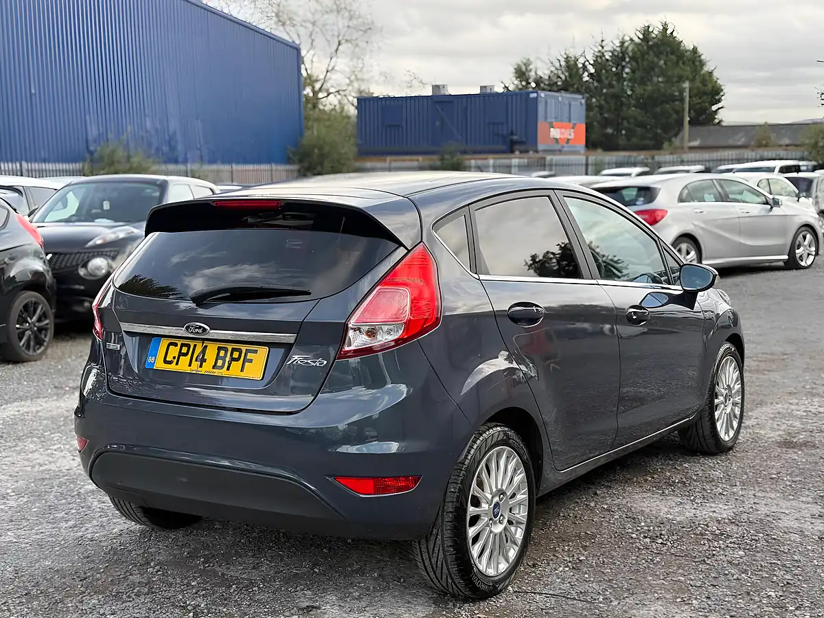 Used 2014 Ford Fiesta Titanium Grey - Interior and Exterior details 8