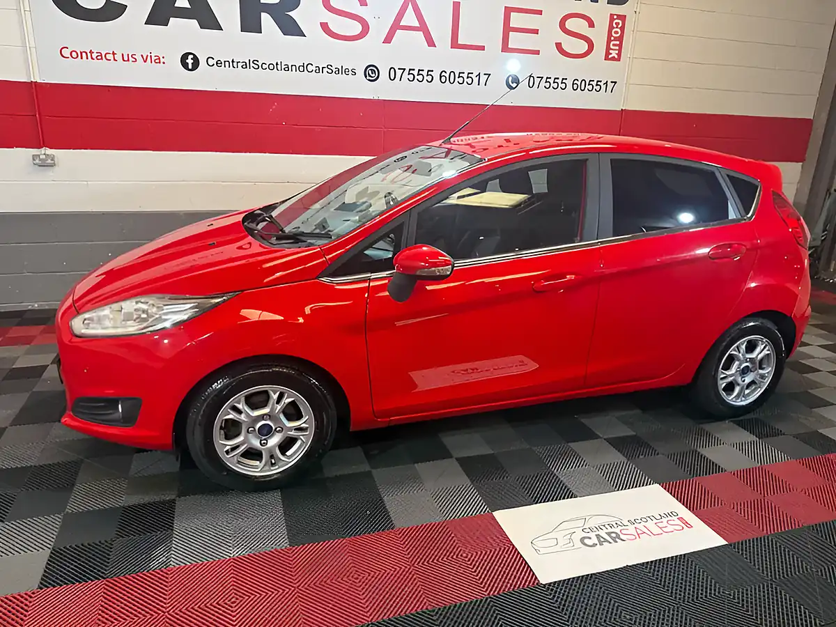 Used 2014 Ford Fiesta Titanium Red - Interior and Exterior details 2