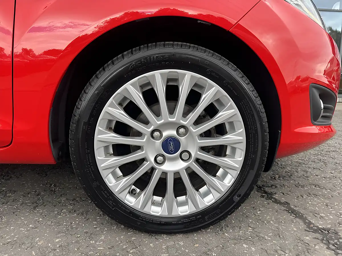 Used 2014 Ford Fiesta Titanium Red - Interior and Exterior details 10