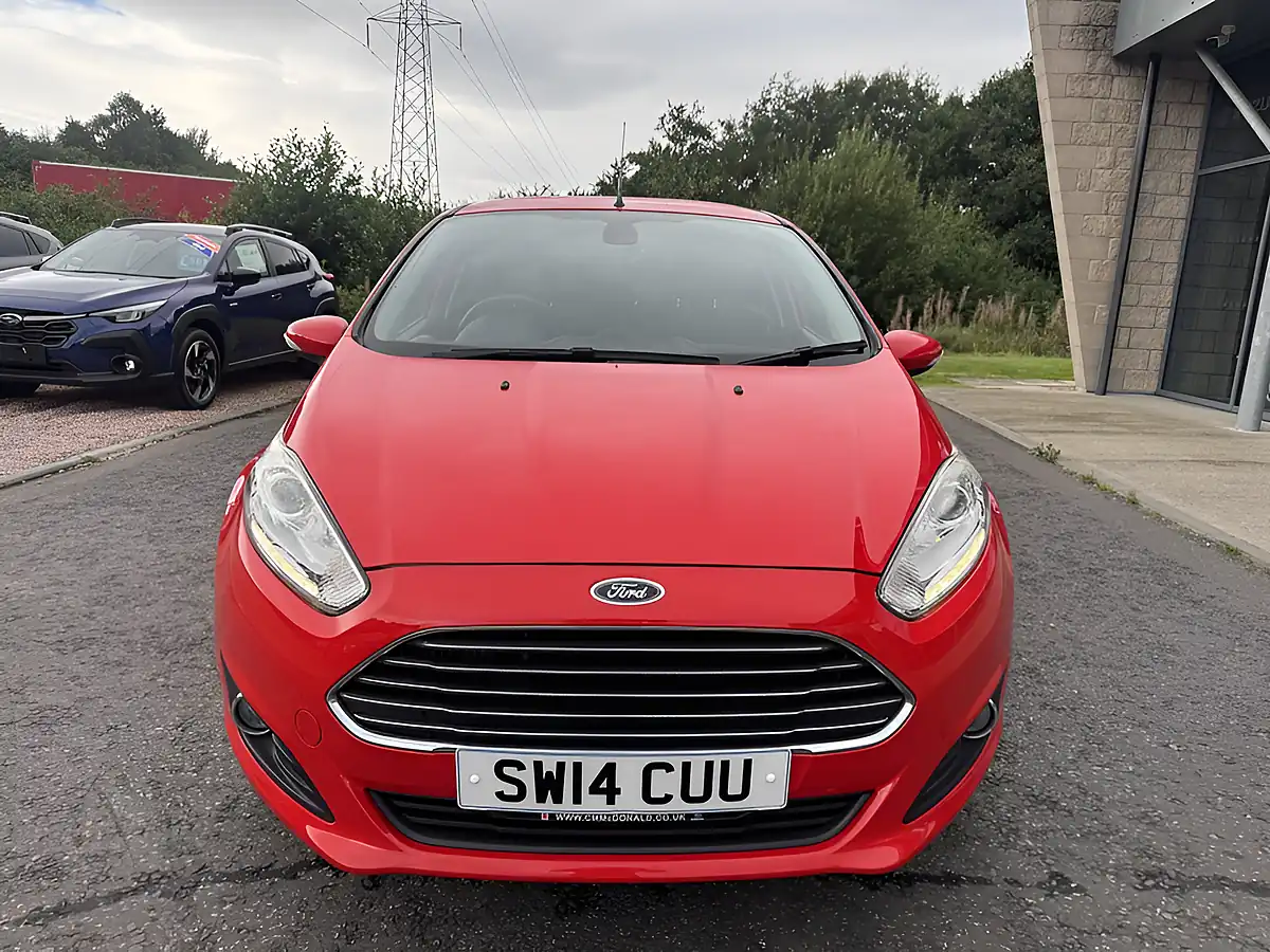 Used 2014 Ford Fiesta Titanium Red - Interior and Exterior details 2