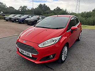 Used 2014 Ford Fiesta Titanium Red - Interior and Exterior details 3
