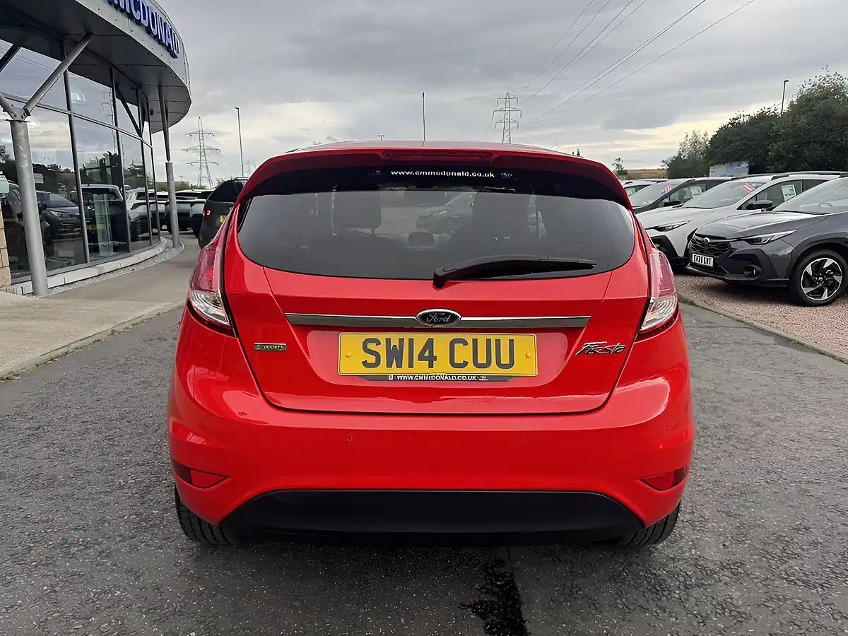 Used 2014 Ford Fiesta Titanium Red - Interior and Exterior details 5