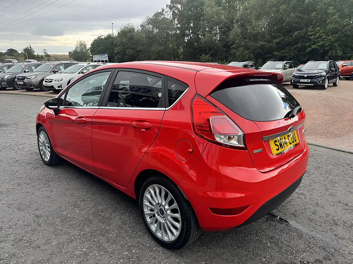 Used 2014 Ford Fiesta Titanium Red - Interior and Exterior details 6