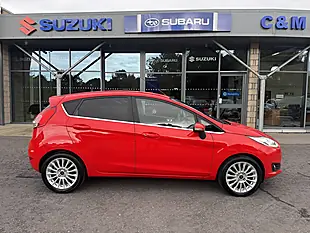 Used 2014 Ford Fiesta Titanium Red - Interior and Exterior details 9