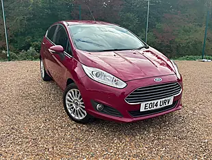 Used 2014 Ford Fiesta Titanium Red - Interior and Exterior details 2