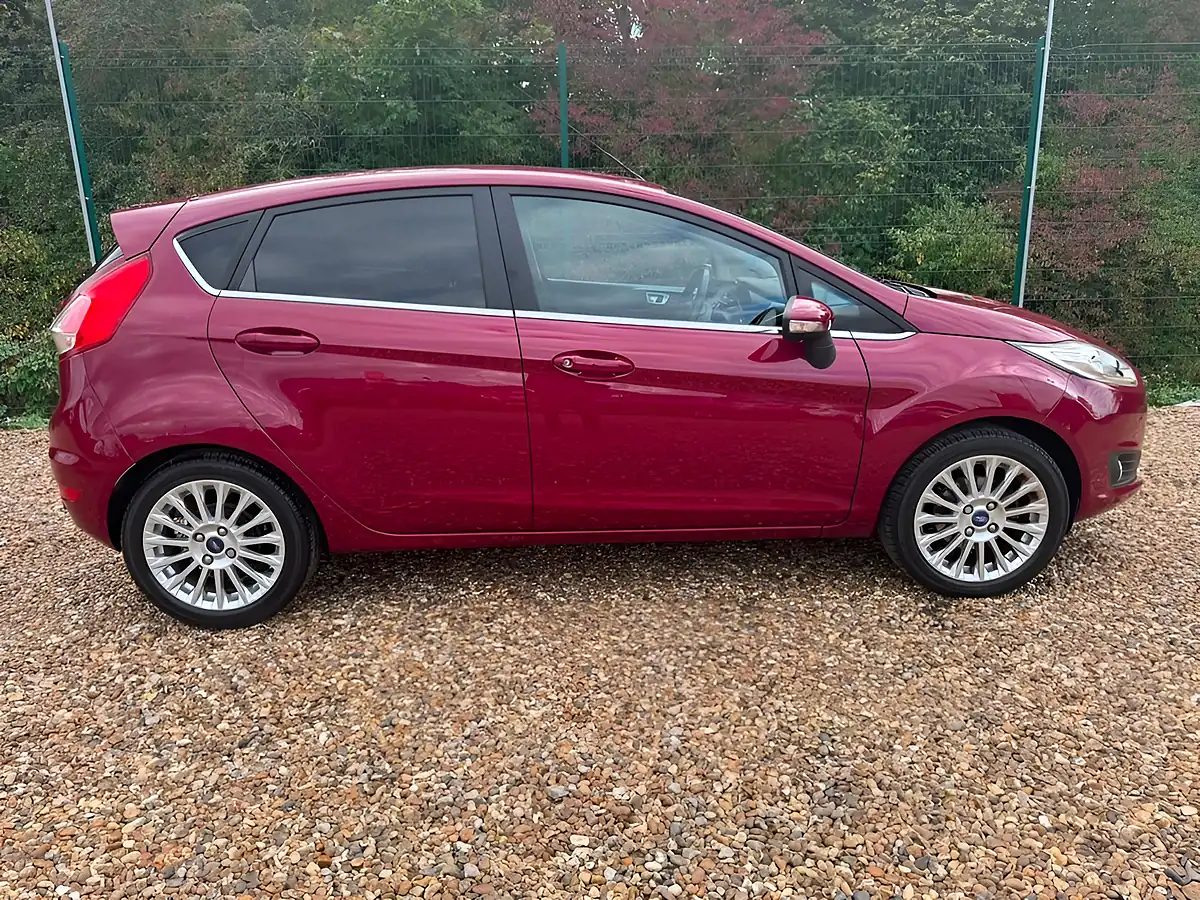 Used 2014 Ford Fiesta Titanium Red - Interior and Exterior details 4