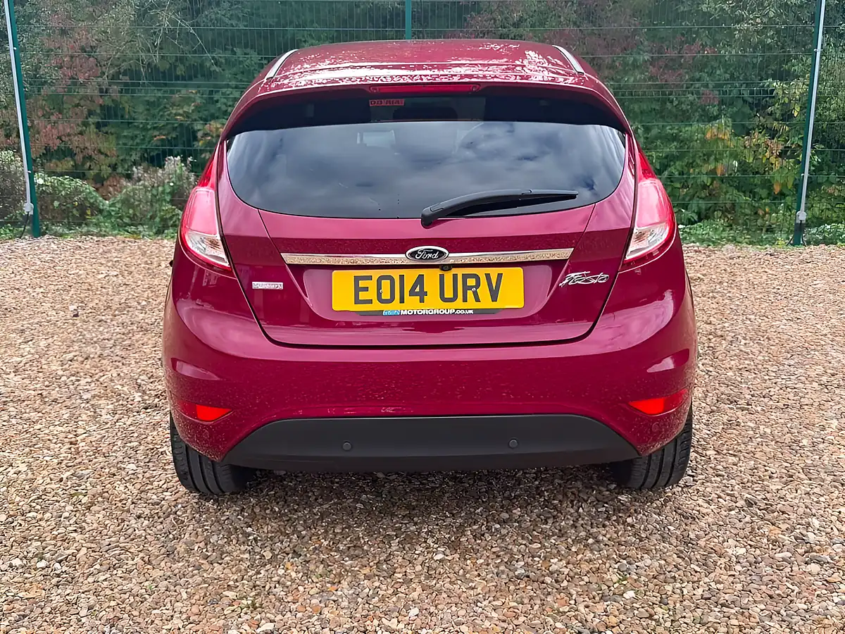 Used 2014 Ford Fiesta Titanium Red - Interior and Exterior details 6