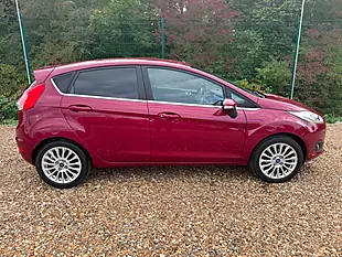 Used 2014 Ford Fiesta Titanium Red - Interior and Exterior details 8
