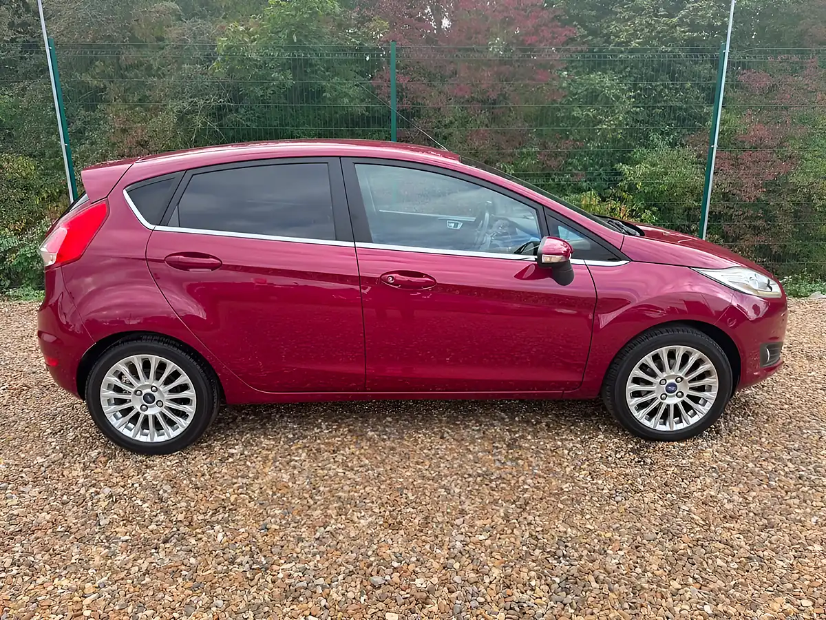 Used 2014 Ford Fiesta Titanium Red - Interior and Exterior details 8