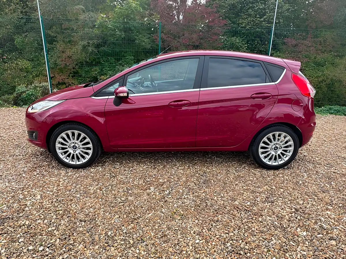 Used 2014 Ford Fiesta Titanium Red - Interior and Exterior details 9