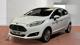 Used 2014 Ford Fiesta Titanium White - Interior and Exterior details 2