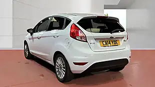 Used 2014 Ford Fiesta Titanium White - Interior and Exterior details 4