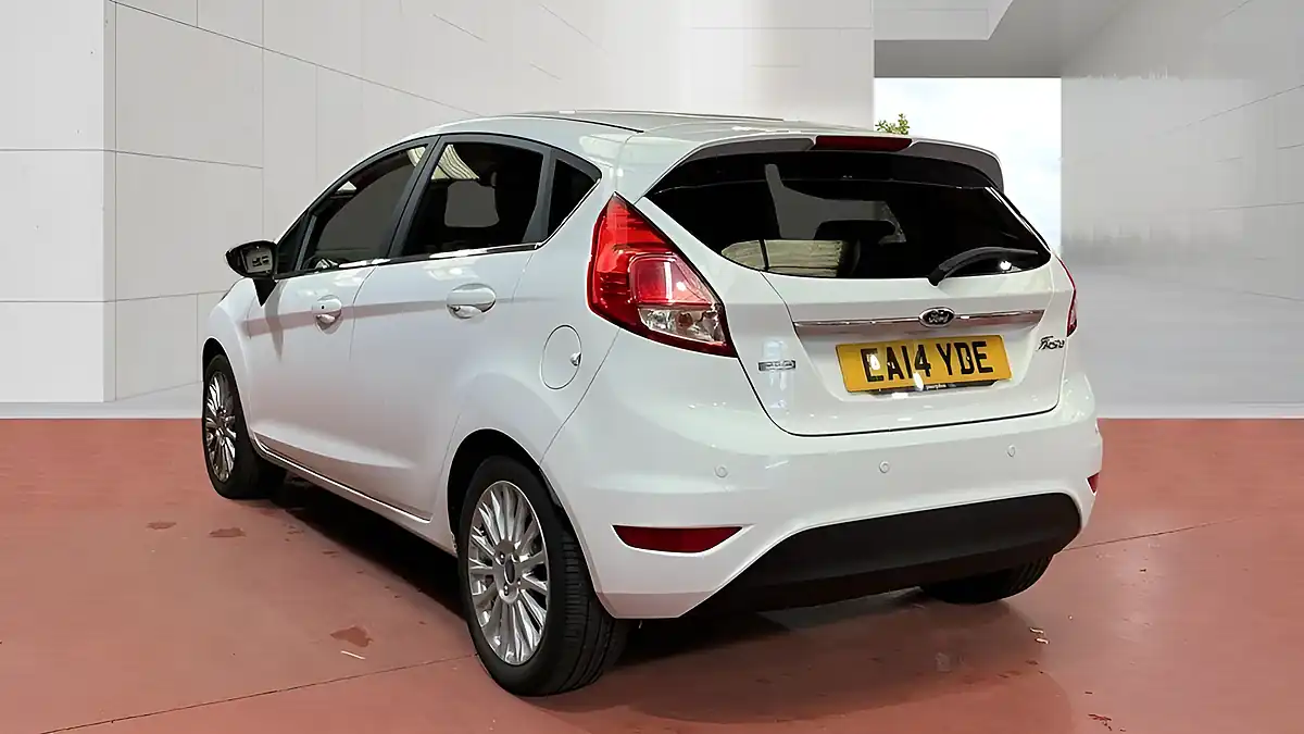 Used 2014 Ford Fiesta Titanium White - Interior and Exterior details 4