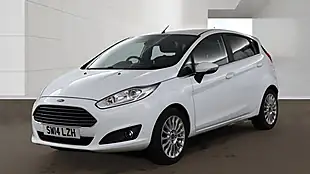 Used 2014 Ford Fiesta Titanium White - Interior and Exterior details 2