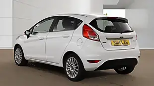 Used 2014 Ford Fiesta Titanium White - Interior and Exterior details 4