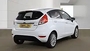 Used 2014 Ford Fiesta Titanium White - Interior and Exterior details 6
