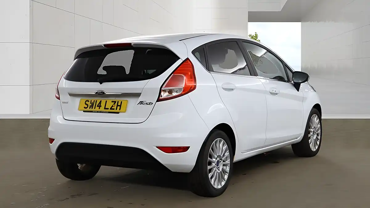 Used 2014 Ford Fiesta Titanium White - Interior and Exterior details 6