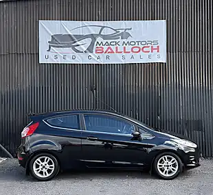 Used 2014 Ford Fiesta Zetec Black - Interior and Exterior details 4