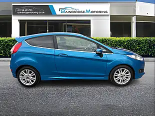Used 2014 Ford Fiesta Zetec Blue - Interior and Exterior details 2