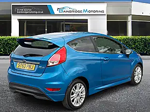 Used 2014 Ford Fiesta Zetec Blue - Interior and Exterior details 3