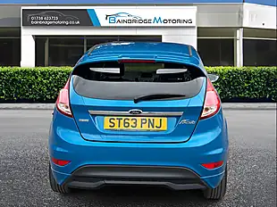 Used 2014 Ford Fiesta Zetec Blue - Interior and Exterior details 4