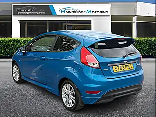 Used 2014 Ford Fiesta Zetec Blue - Interior and Exterior details 5