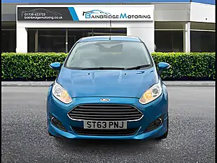 Used 2014 Ford Fiesta Zetec Blue - Interior and Exterior details 8